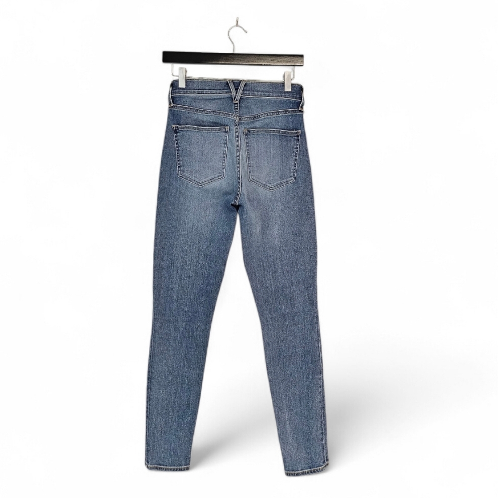 VERONICA BEARD Debbie Skinny High Rise Blue Jeans 27 Preowned - Picture 2 of 10